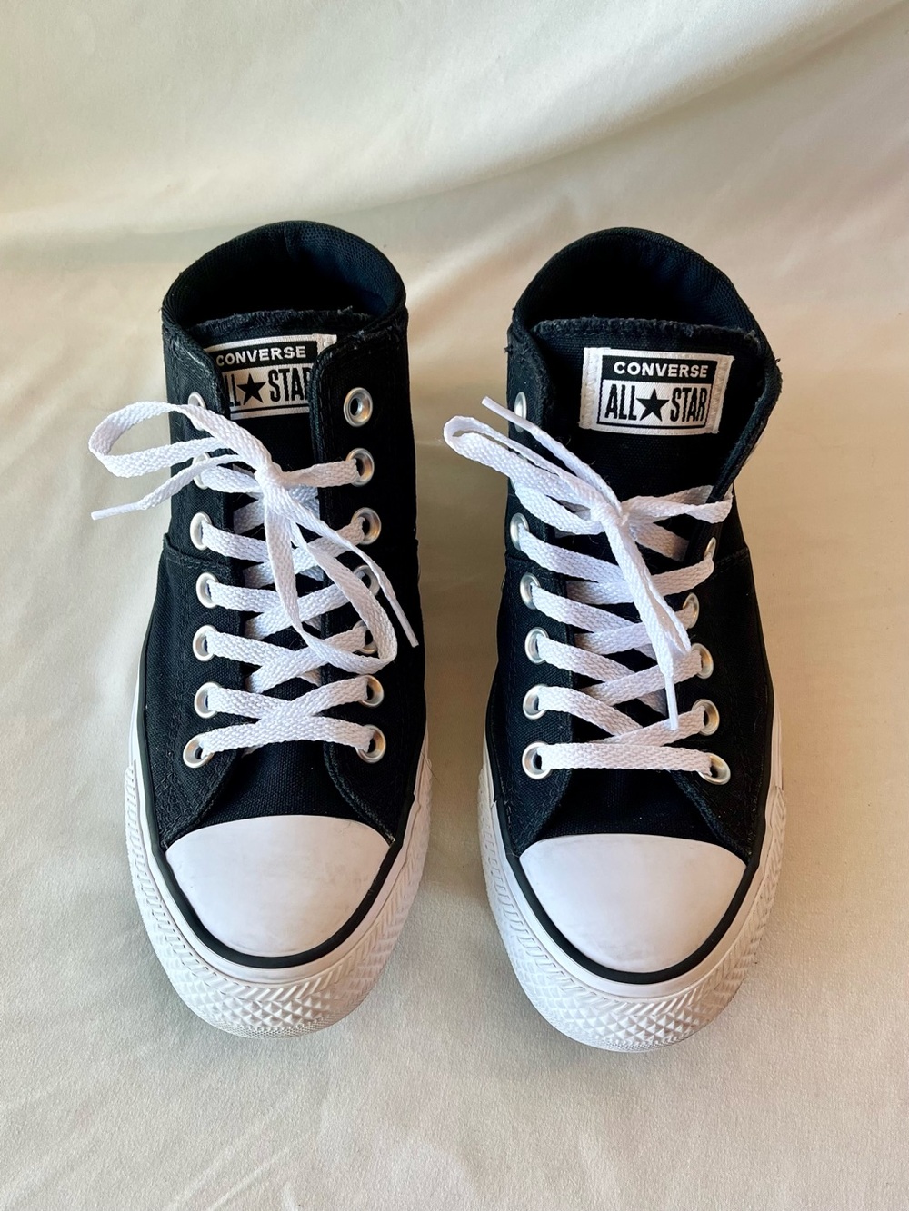 Converse Chuck Taylor All Star Black Madison Mid Top Sneakers